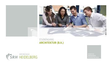 Architektur (B.A.) - SRH Hochschule Heidelberg