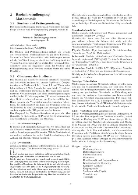 Studienfuehrer Mathematik (PDF, 950,1 KB) - Institut für Mathematik ...