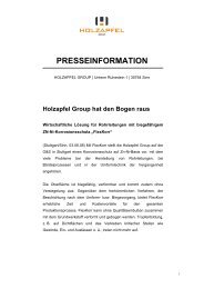 presseinformation - Holzapfel Group