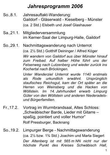 Detaillierte Informationen zu den Veranstaltungen (pdf-Datei)