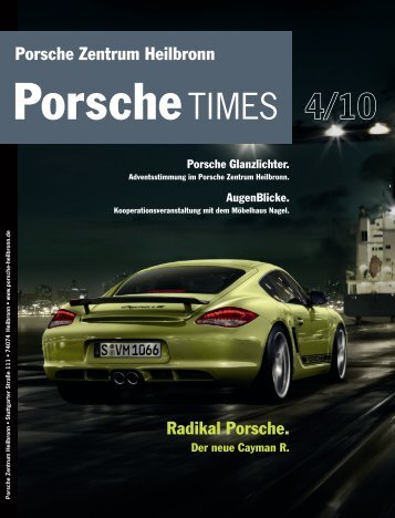 PorscheTimes Vorlagedokument - Porsche Zentrum Heilbronn