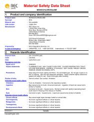 [PDF] MONOCHLOROSILANE_RSD ISS MSDS North America - REC