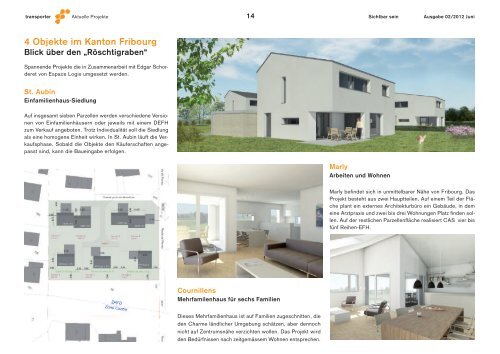 Ausgabe Juni 2012 | "Sichtbar sein" - CAS Architekten