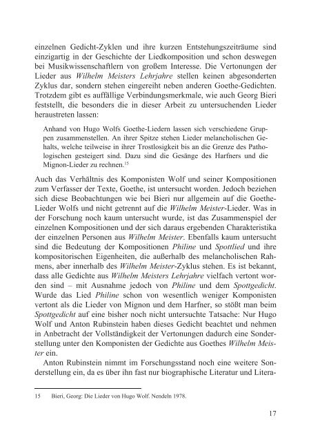 Die Charaktere aus Goethes Wilhelm Meisters Lehrjahre bei Anton ...