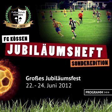 Festschrift - FC Kössen