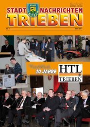 Nr. 1 März 2011 - Trieben