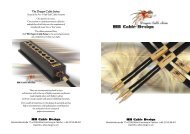 The Dragon Cable Series - HB Cable Design