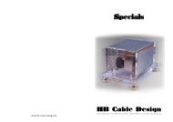 Specials - HB Cable Design