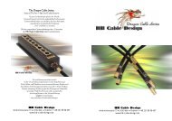 DragonSeries - HB Cable Design