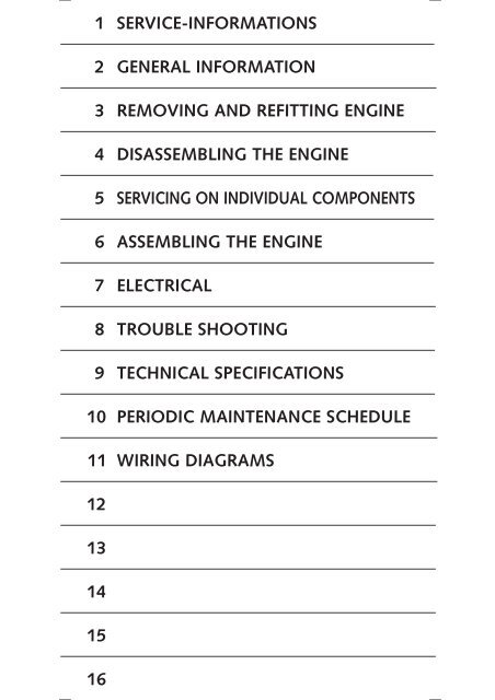 250/300/380 sx,mxc,exc repair manual engine - Tanga Moteurs