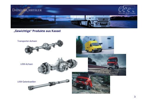 DaimlerChrysler AG Mercedes-Benz Trucks - Achsen - - TA Cook