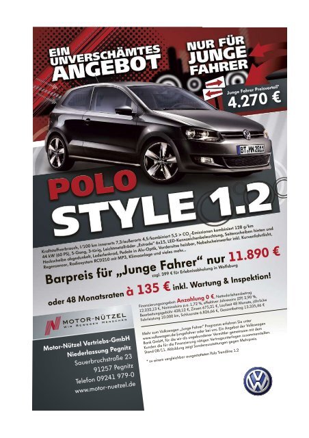 6. City-Autosalon - Verlagsbeilagen des Nordbayerischen Kurier ...