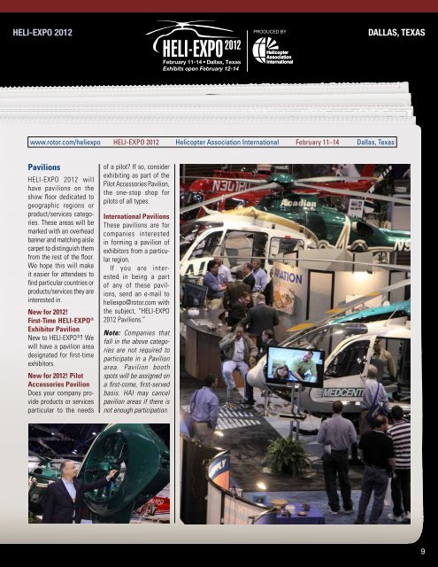 Exhibitor ProsPEctus - Helicopter Association International