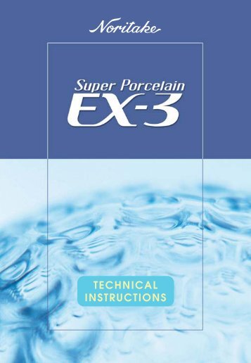Super Porcelain EX-3 - noritake dental materials