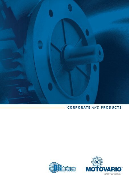 CORPORATE AND PRODUCTS - Motovario Group