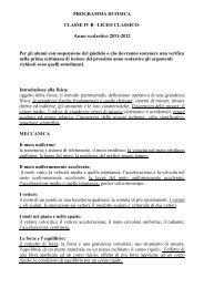 to get the file - Liceo Scientifico Classico XXV Aprile di Pontedera