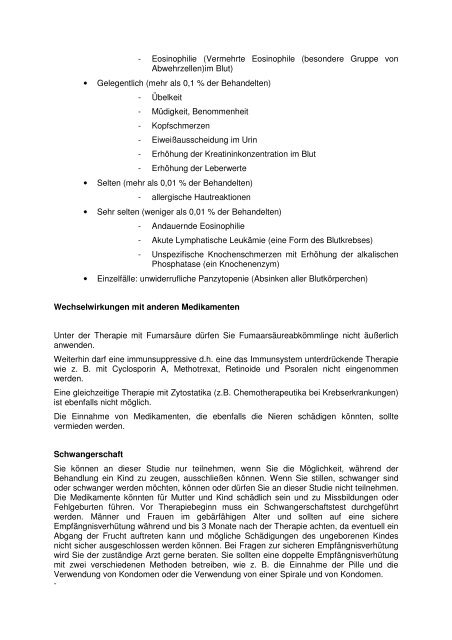 Behandlung von therapie-resistenter Alopecia areata - Universitäts ...