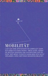 MOBILITÄT - Mein Guide