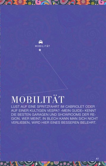 MOBILITÄT - Mein Guide