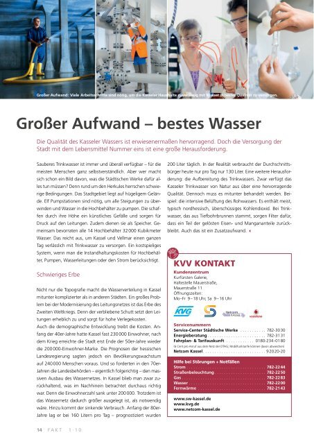 Fakt 01/2010 - Städtische Werke AG