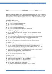 ODI Oswestry Disability Index - Physiotherapie Michel Kandel