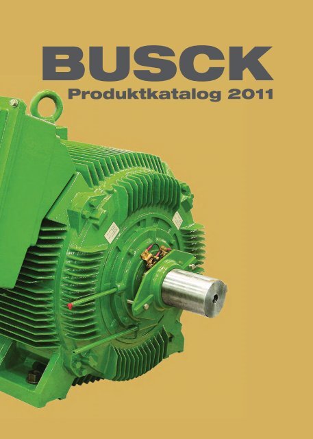 Produktkatalog 2011 - Busck