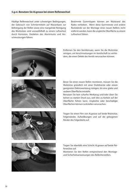 Alcoa Wheel Serviceanleitung