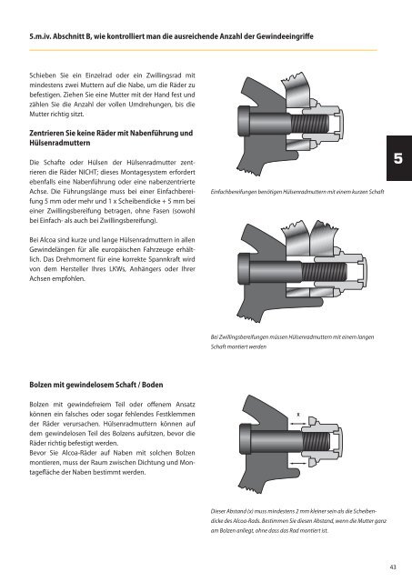 Alcoa Wheel Serviceanleitung