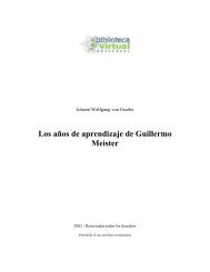 GOETHE los años de aprendizaje de Wilhelm Meister - Biblioteca ...