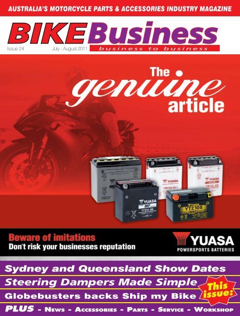 australia's motorcycle parts & accessories industry - Bike Business ...