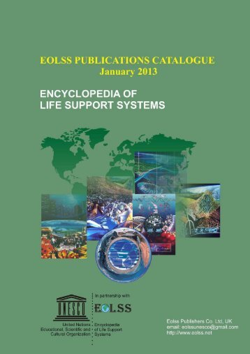 EOLSS Publication Catalogue - 2013