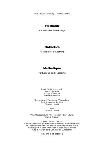 Mathetik Mathetics Mathétique - Blikk