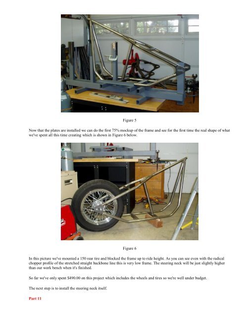Old School Chopper Frame Fabrication - Knucklebuster