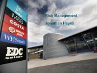 Risk Management Jonathan Hayes