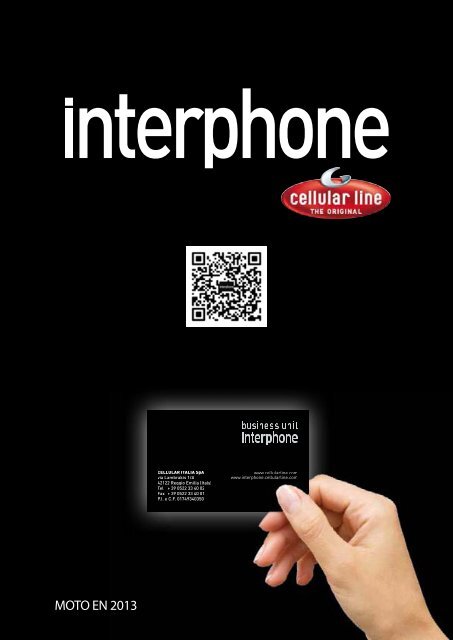 MOTO EN 2013 - Interphone - Cellular Italia S.p.A.