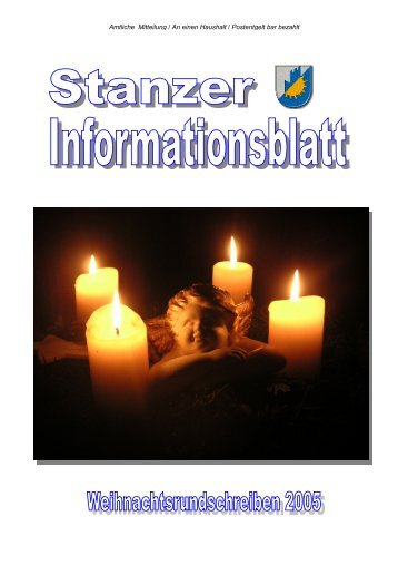 Geburten 2005 - Gemeinde Stanz bei Landeck - Land Tirol