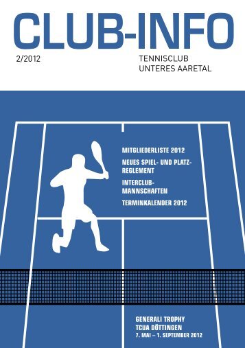 neues spiel - Tennis-Club Unteres Aaretal