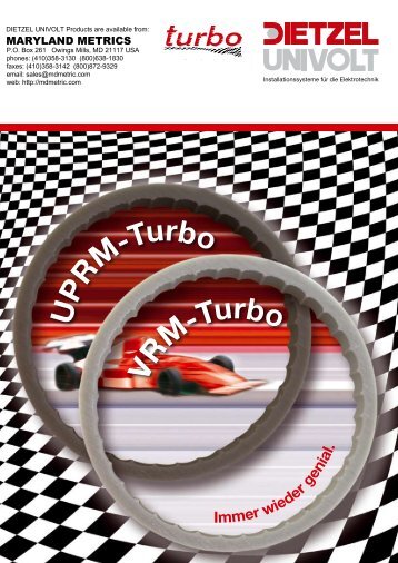 U P R M-Turbo VR M-Turbo - Maryland Metrics