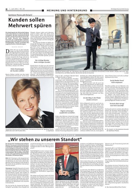 als PDF downloaden - Sparkassenzeitung