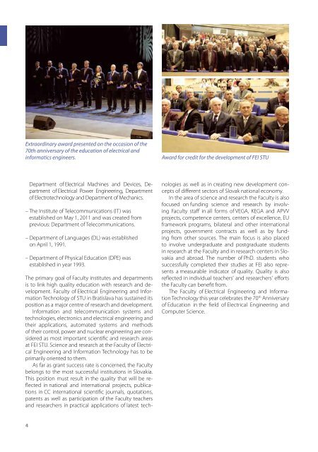 Kompletný dokument Annual Report FEI STU 2011