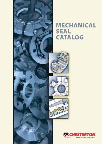 Mechanical Seals Catalog - A.W. Chesterton Company