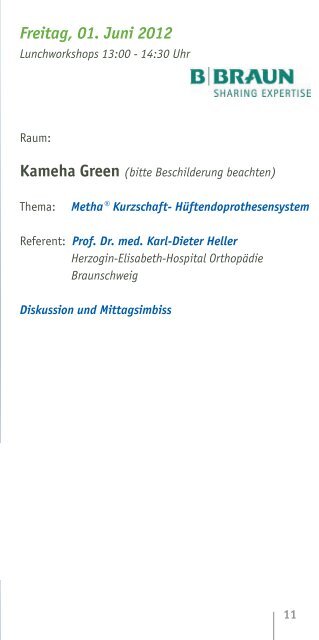 Download Flyer & Programm PDF - Klinik für Orthopädie und ...