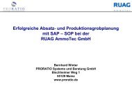 Erfolgreiche Absatz- und Produktionsgrobplanung mit SAP – SOP ...