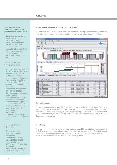 Product brochure abas ERP - ABAS Software AG