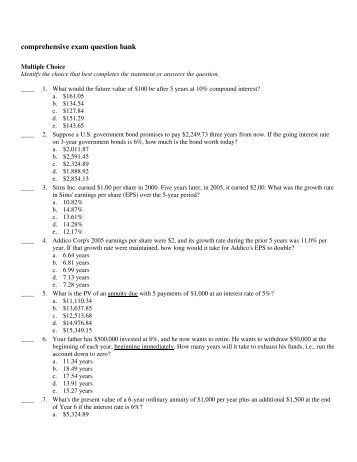 Comprehensive exam and dissertation services or