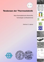Thermoelectrics - Interdisziplinäres Zentrum für ...