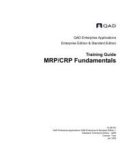 MRP/CRP Fundamentals - QAD.com
