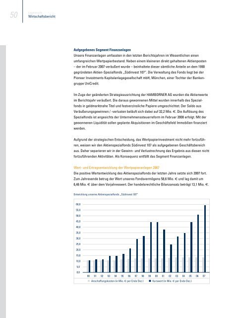 Geschäftsbericht 2007 - bei der Hamborner REIT AG