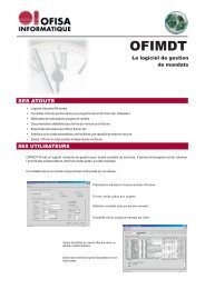 OFIMDT - Logiciels de gestion communales