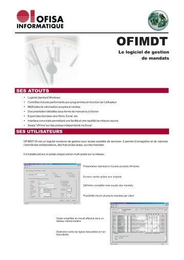 OFIMDT - Logiciels de gestion communales